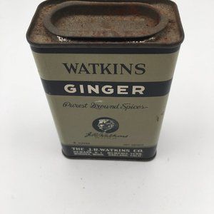 Vintage Watkins Ginger tin